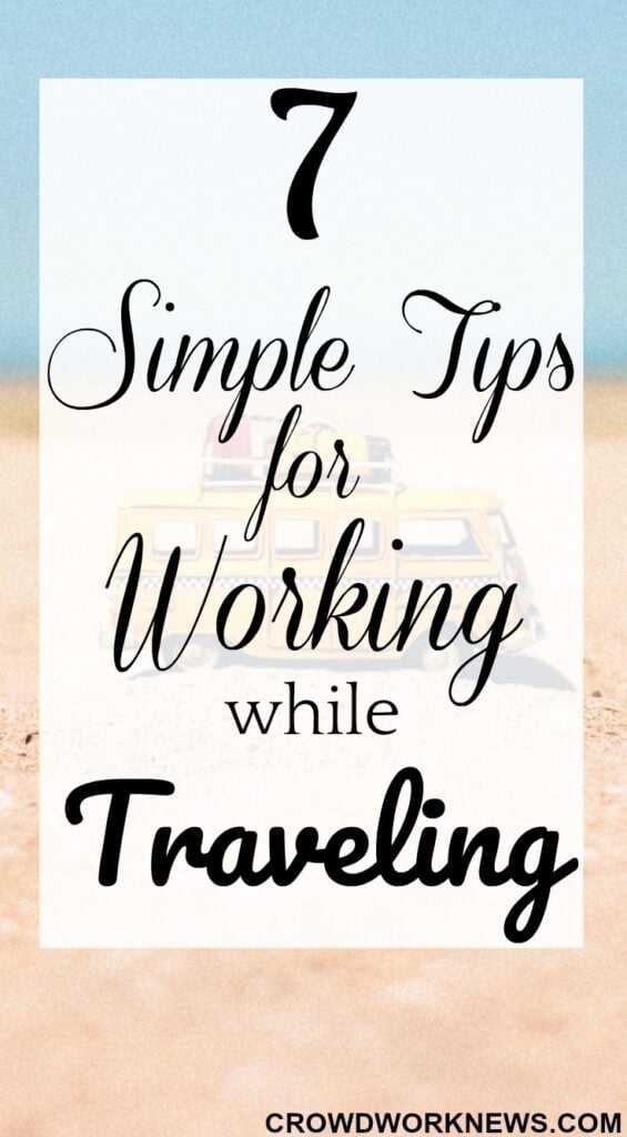 how to work and travel